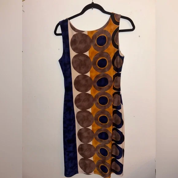 Joseph Ribkoff Multicolor Geometric Mini Dress - Picture 6 of 9